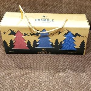 NIB - BRAMBLE Premium "ALL-TERRAIN" Walking Socks......3 Prs.